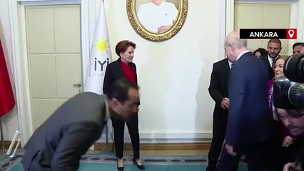 Numan Kurtulmuş, Meral Akşener'i ziyaret etti