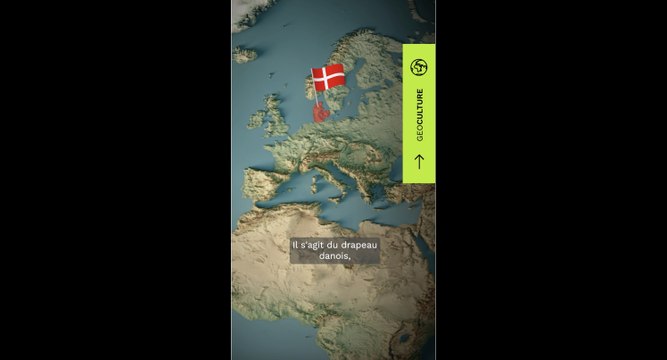 Pourquoi le drapeau du Danemark est-il rouge et blanc ?