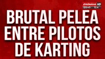 Brutal pelea entre pilotos: se trenzaron a las piñas y lo desmayó de una patada