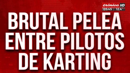 Brutal pelea entre pilotos: se trenzaron a las piñas y lo desmayó de una patada