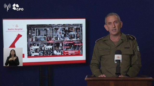 Gaza : le Hamas utilise les hôpitaux « comme instrument de guerre », affirme le porte-parole de Tsahal