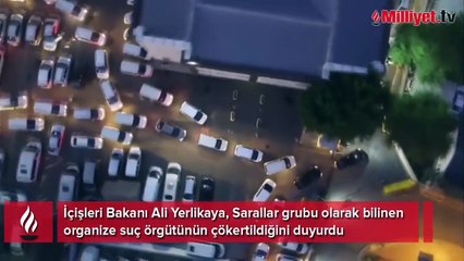 'Sarallar'a operasyon! Suç örgütü çökertildi