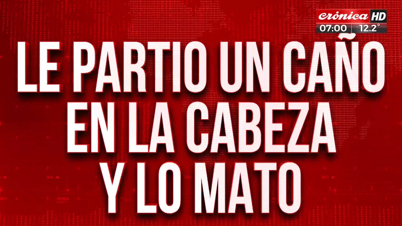 Tremendo video: discutió con su vecino y lo asesinó a fierrazos