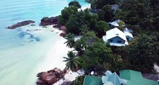 Praslin Island beach, a paradise in the heart of the Indian Ocean, Seychelles