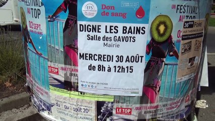 Exploring France Digne_les_Bains The Lavender City. Video 8
