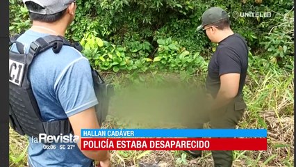 ​Policía hallado en lote baldío en Yapacaní falleció por intoxicación por humo, según autopsia