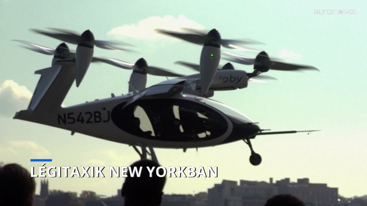 Környezetbarát légitaxik New Yorkban