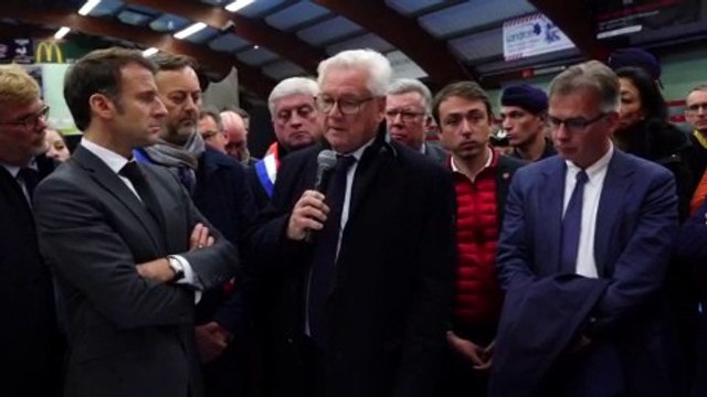 Crues: suivez en direct le déplacement d'Emmanuel Macron dans le Pas-de-Calais