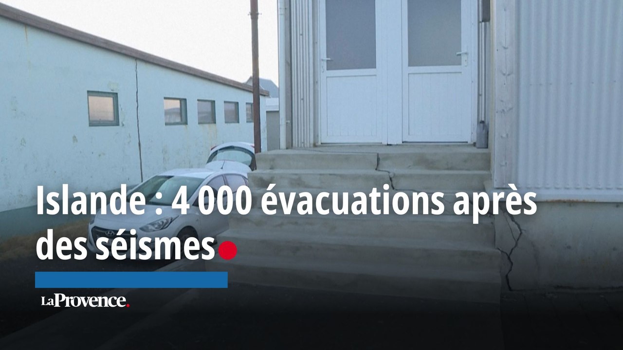 Islande : 4 000 personnes évacuées après d'impressionnants séismes