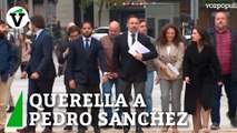 Abascal presenta una querella contra Pedro Sánchez en el Tribunal Supremo