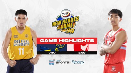 NCAA 99 Men's Basketball JRU vs. EAC (Highlights) | NCAA Season 99