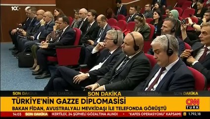 Türkiye'den Gazze diplomasisi: Bakan Fidan, Avustralyalı mevkidaşı ile telefonda görüştü