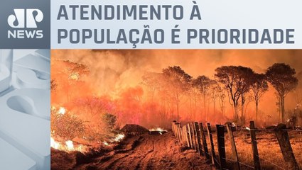 Governo coordena ações de combate a incêndios no Pantanal