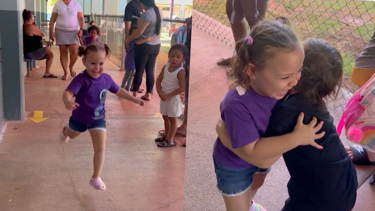 Twins Who Had Never Been Separated Giggle With Joy When They Are Reunited Again | Happily TV