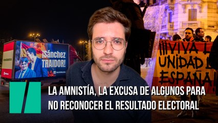 La amnistía, la excusa de algunos para no reconocer el resultado electoral, por Alán Barroso