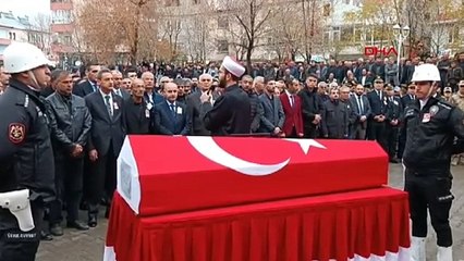 BİTLİS-ŞEHİT POLİS MEMURU LÜTFİ BAYKAR, SON YOLCULUĞUNA UĞURLANDI