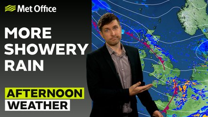 Met Office Afternoon Weather Forecast 14/11/23 – Showery with Heavy Rain
