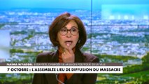 Naïma M'Faddel : «Ce qui est une terrible manipulation de la part de monsieur Guiraud, c'est d'avoir utilisé Sabra et Chatila»