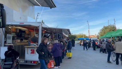 Muret sur le marché