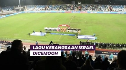 Keras! Lagu Kebangsaan Israel Disoraki Suporter Kosovo