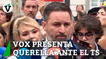 Vox se querella contra Sánchez, Puigdemont, PSOE y Junts y pide al TS parar investidura