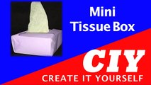 Easy Origami Tissue Box | CIY | How to make an Origami Tissue Paper Box - BTF