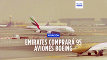 Emirates invertirá 49 000 millones de euros en 95 aviones nuevos de Boeing
