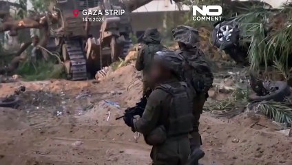 شاهد: الجيش الإسرائيلي ينشر فيديو للعملية البرية التي ينفذها في غزة