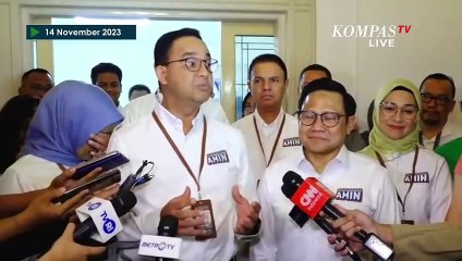 Keterangan Anies dan Cak Imin Jelang Pengundian Nomor Urut Capres-Cawapres Pilpres 2024