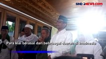 Mahfud MD Doa Bersama Kiai sebelum Ikuti Pengundian Nomor Urut di KPU