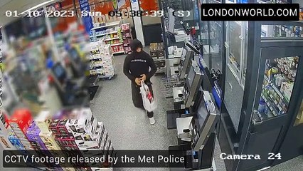 London Tesco Robbery Caught on Video 🚨