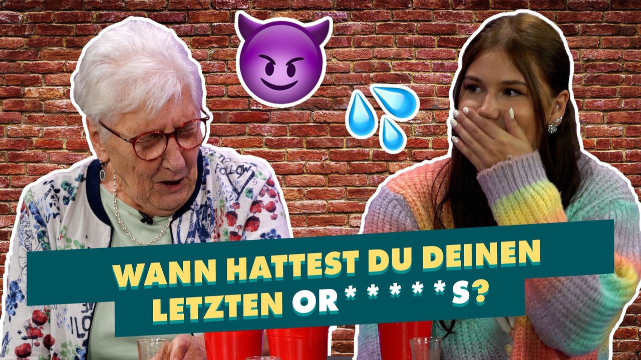 Oma und Enkelin stellen sich pikante Fragen!