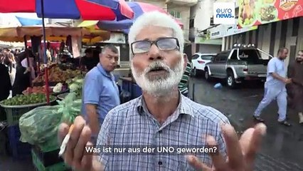 Starker Regen verschärft die Not der Menschen in Gaza