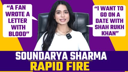 Soundarya Sharma Rapid Fire: reveals her favourite co-star, scary fan experience and more! FilmiBeat