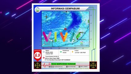 Gempa M 7,2 di Dasar Laut Banda Terekam Kamera Penyelam