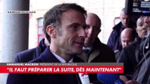 Emmanuel Macron sur les inondations dans le Pas-de-Calais : «Je voulais être là, parce que je sais qu’il y a une fatigue qui s’installe (…) La nation est à vos côtés»