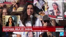 Hostages' relatives launch Israel protest march