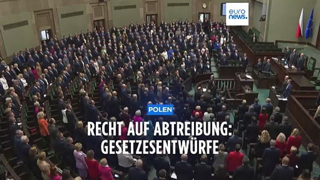 Recht auf Abtreibung: Polens Opposition bringt Gesetzesentwürfe ein