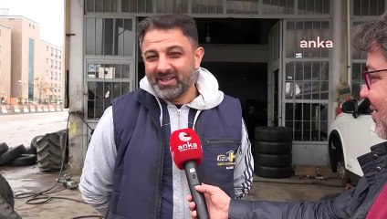Aksaray'da Kış Lastiği Fiyatları Yüksek, Vatandaş İkinci El Lastiğe Yöneldi