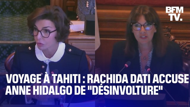 Dati show : nouvelle passe d'armes entre Rachida Dati et Anne Hidalgo au Conseil de Paris