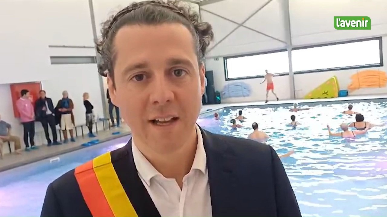 Inauguration en grande pompe de la piscine des Bon Villers