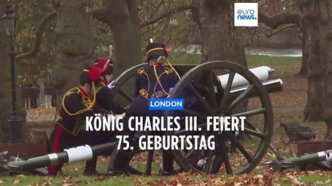 Kanonenschüsse, Tanztee, Tafel und ein Anruf von Harry: König Charles wird 75