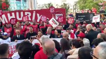 DİSK yürüyüşü Kocaeli'ye ulaştı... Arzu Çerkezoğlu, 'Yoksuldan alıp zengine veren bu düzeni değiştireceğiz' 
