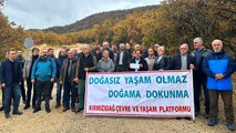 Tunceli’de köylüler ‘katı atık projesi’ni protesto etti: 