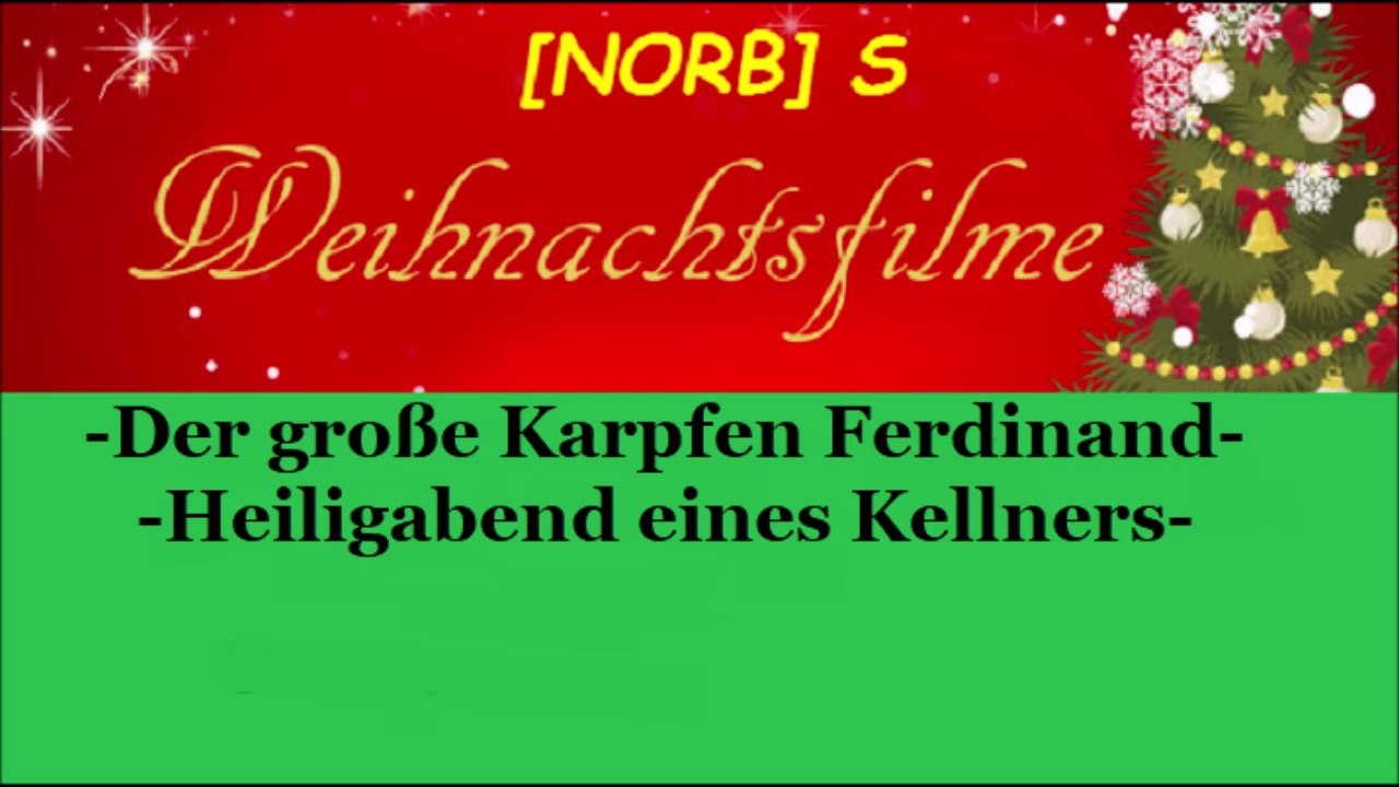 Der große Karpfen Ferdinand & Heiligabend eines Kellners (1978)