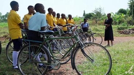 Bikes help girls in rural Uganda get an education