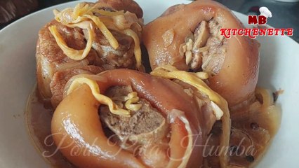 Few people cook pork knuckles like this! Delicious dinner made with the simplest of ingredients!!