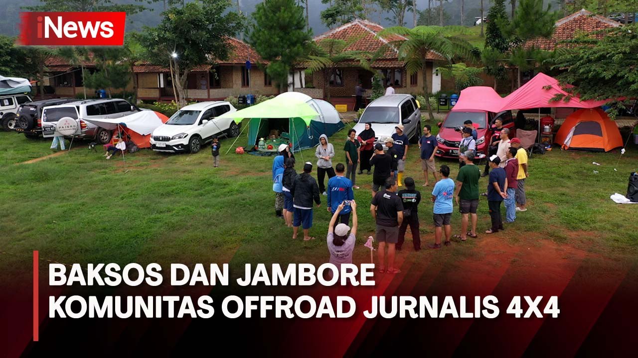 Komunitas Offroad Jurnalis 4x4 Gelar Jambore dan Baksos untuk Warga Kurang Mampu di Bogor