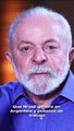 Presidentes expresaron su apoyo a Sergio Massa: Luiz Inácio Lula da Silva