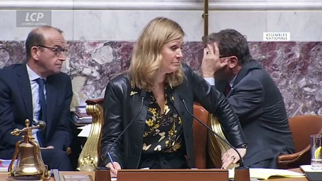 Sandrine Rousseau entonne à l'Assemblée Nationale l'hymne du Mouvement de libération des femmes Debout les femmes